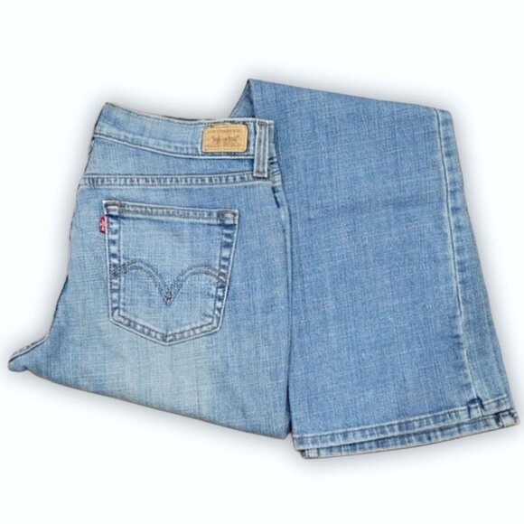 Levi's Boot Cut 515 Jeans Discontinued Mid-Rise Stretch Denim Blue 6 ☆ SOLD ☆ - Picture 3 of 11